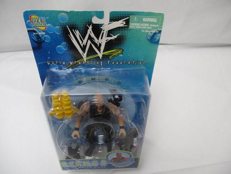 Wwf Handheld 1998 Jakks WWF (world Wrestling Federation) STOMP2 Underwater Siege ...