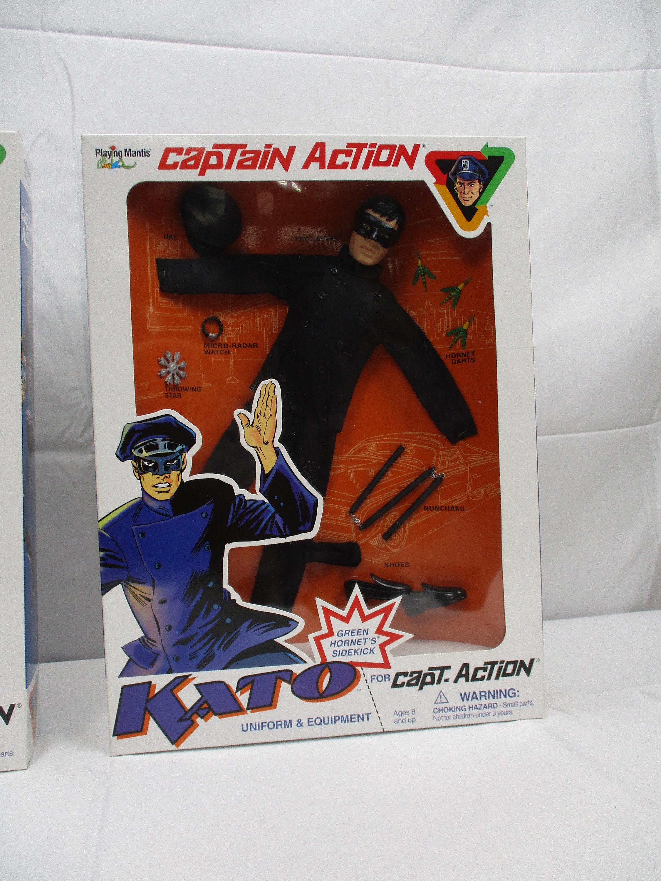 キャプテンアクション \"the green hornet\" “Kato” Captain Action - the Green Hornet + Kato Uniforms and