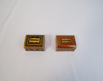 Vintage Japanese "Thousand Ryo Box" (Senryobako) Tin Penny Banks (50s-60s)