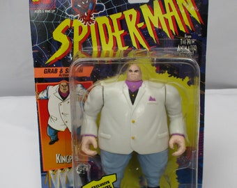 1994 Toy Biz Spiderman The Animated Series - Kingpin Action Figure