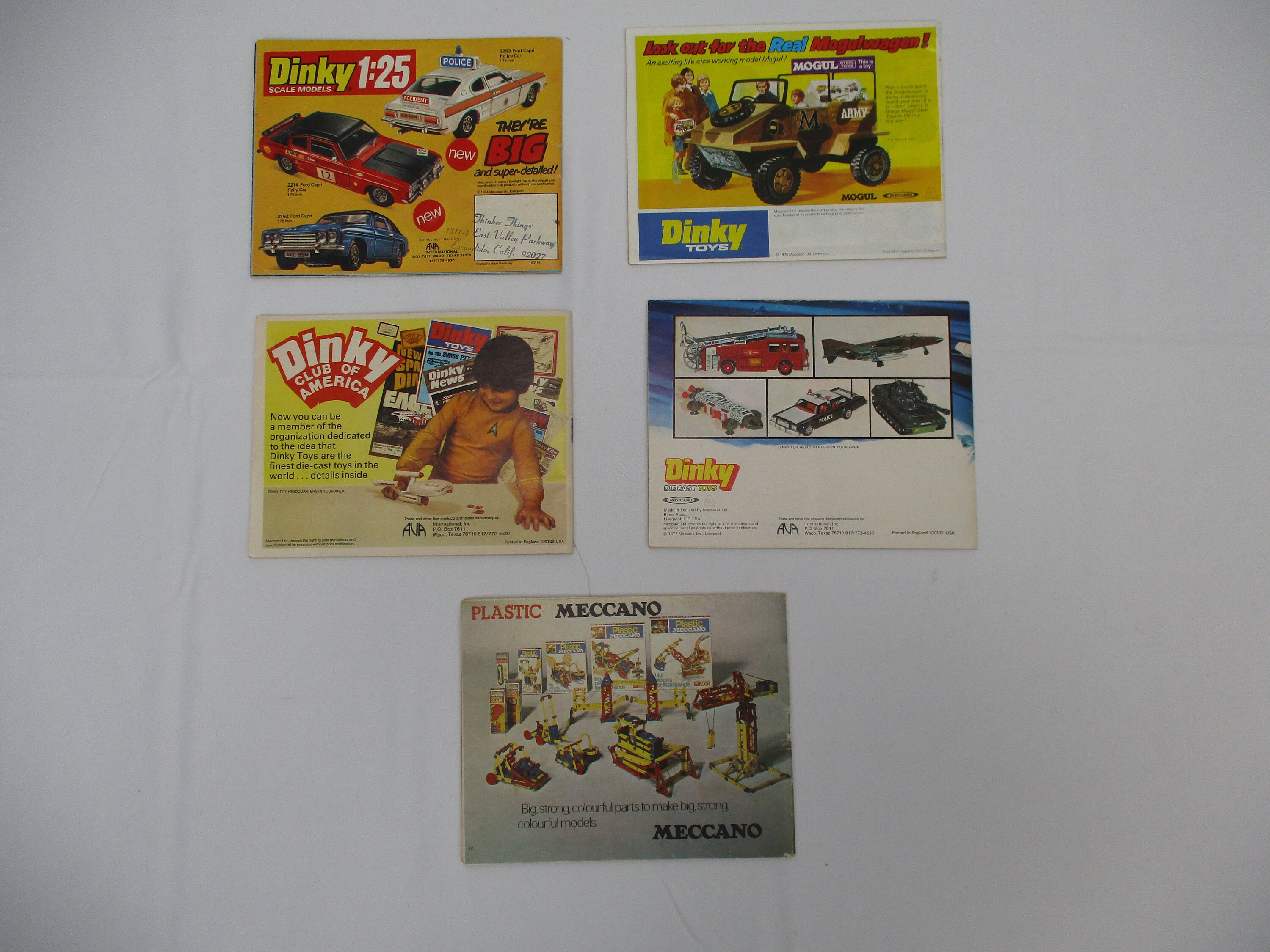 1970's Dinky Toys Collectors Catalog Etsy