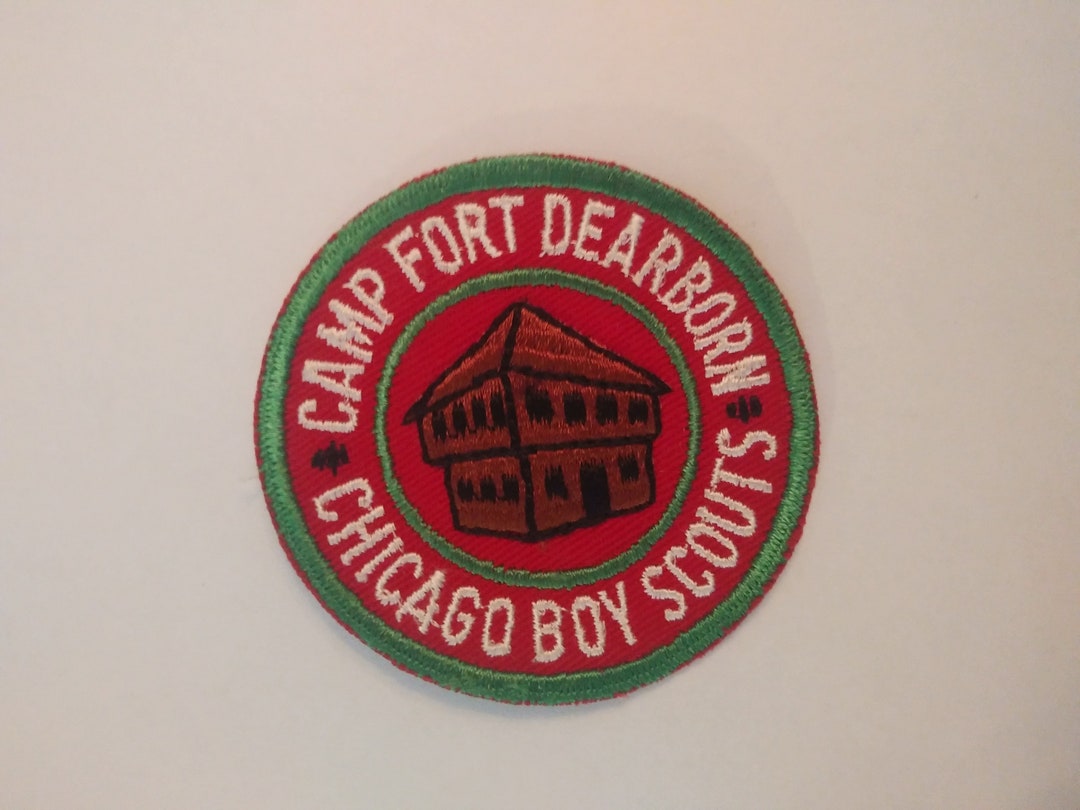 Camp Fort Dearborn Chicago Boy Scouts Patch Etsy
