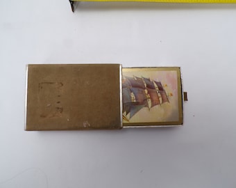 Vintage Ship Playing Cards with Box