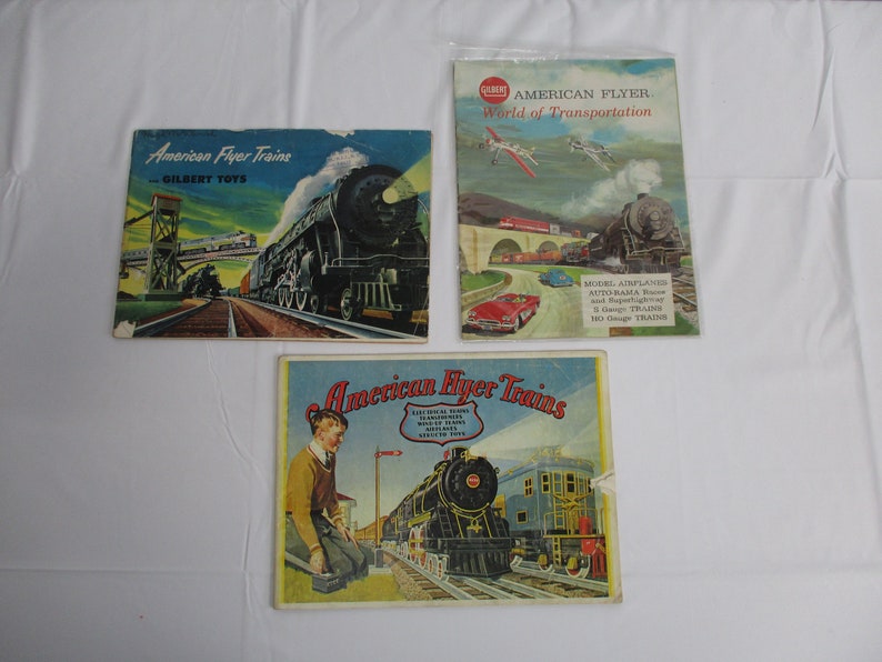 1940's American Flyer / Gilbert Toys Catalogs Etsy