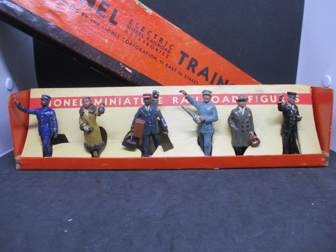Lionel Prewar Miniature Railroad Figures 550 Etsy