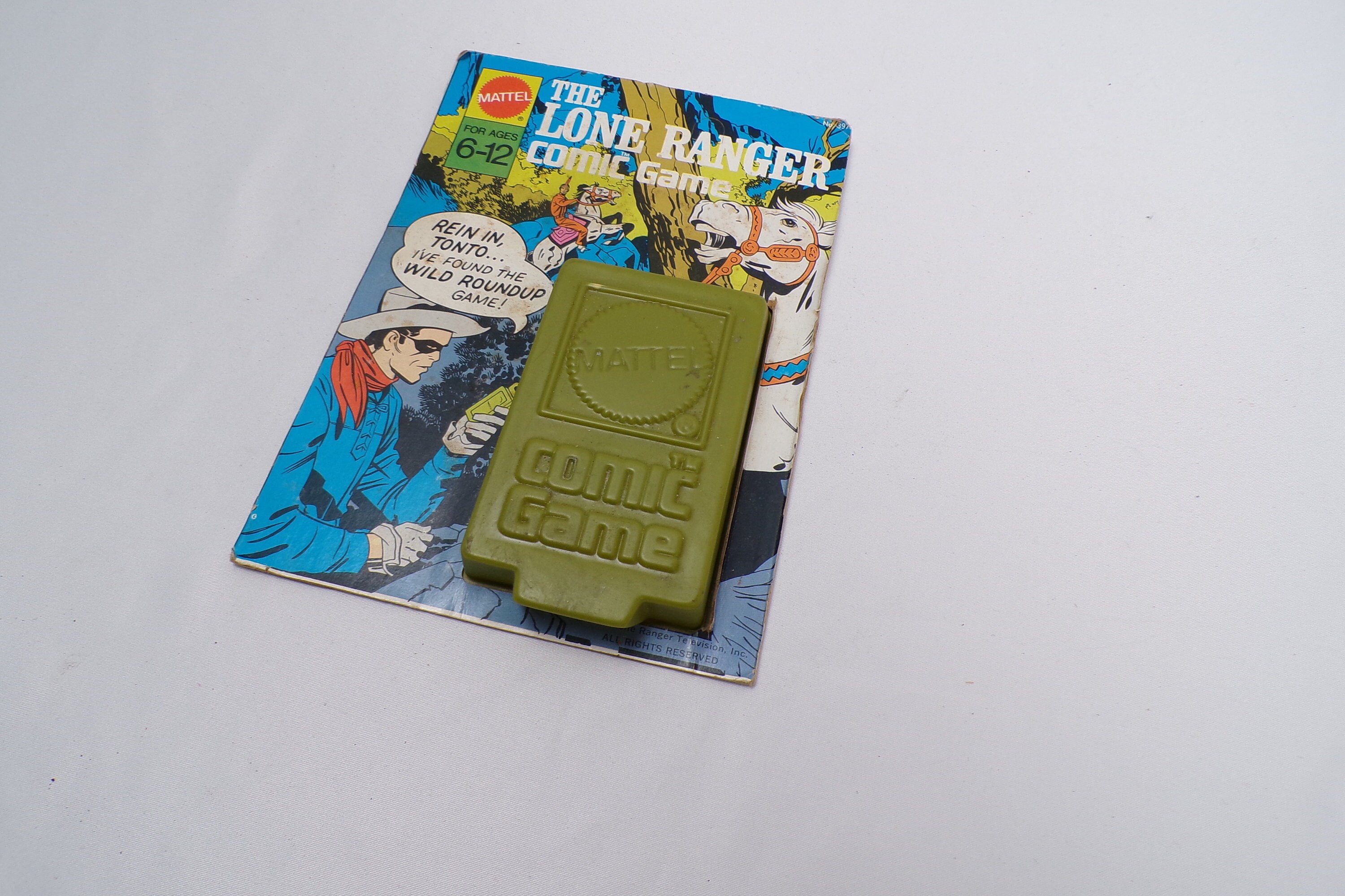 Mattel the Lone Ranger Comic Game (1971) - Etsy