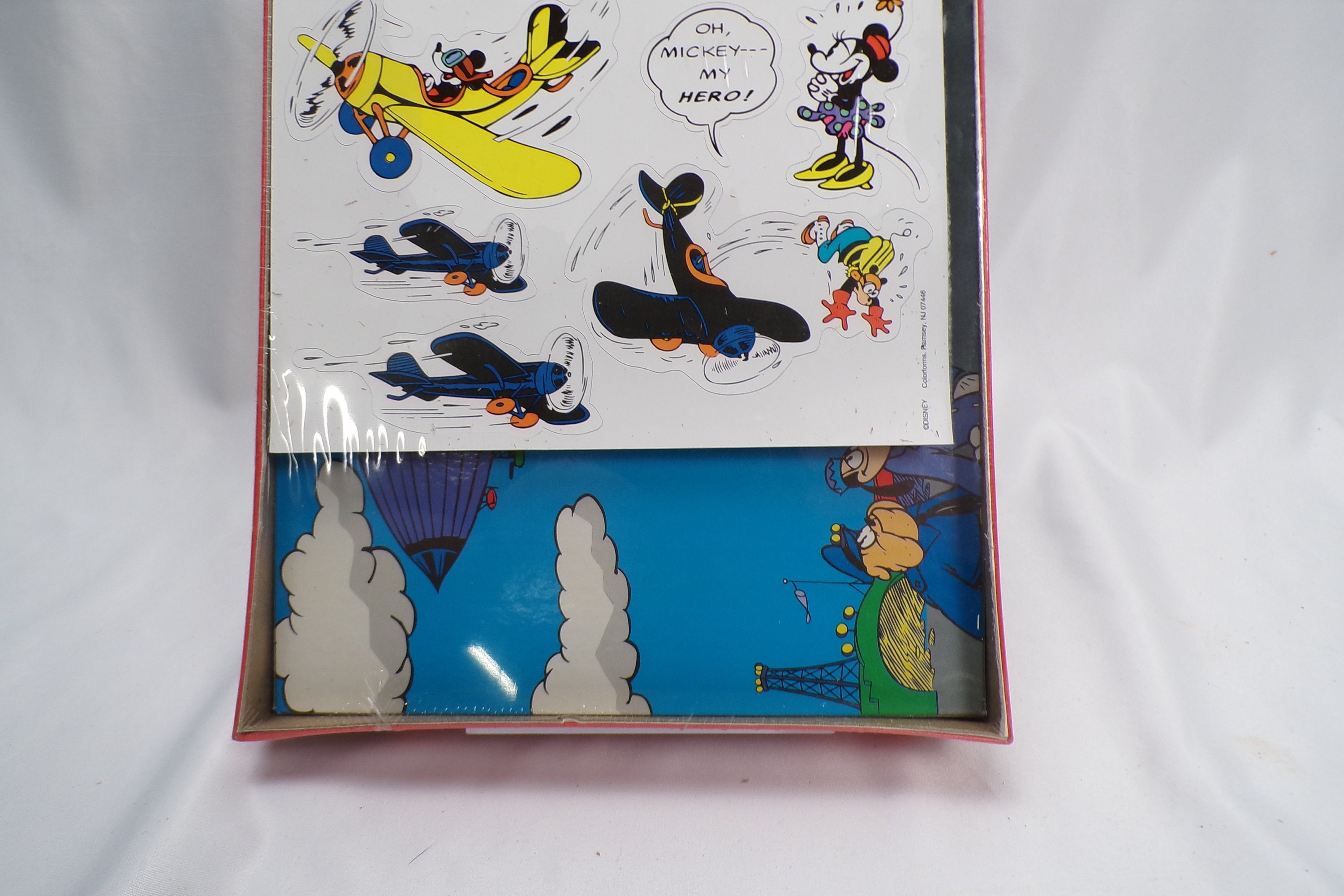 Colorforms B7953 1978 Colorform Adventure Set - Walt Disney's Mickey Mouse