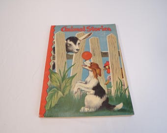 Vintage Saalfield Publishing "4508" Animal Stories