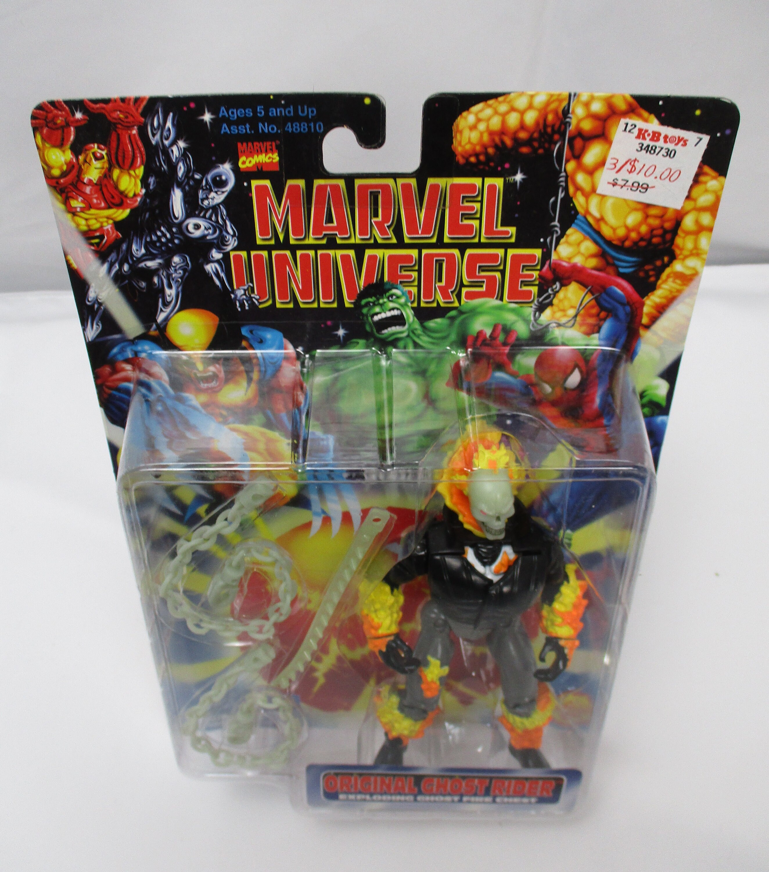 1997 Toy Biz - Marvel Universe Original Ghost Rider Action Figure
