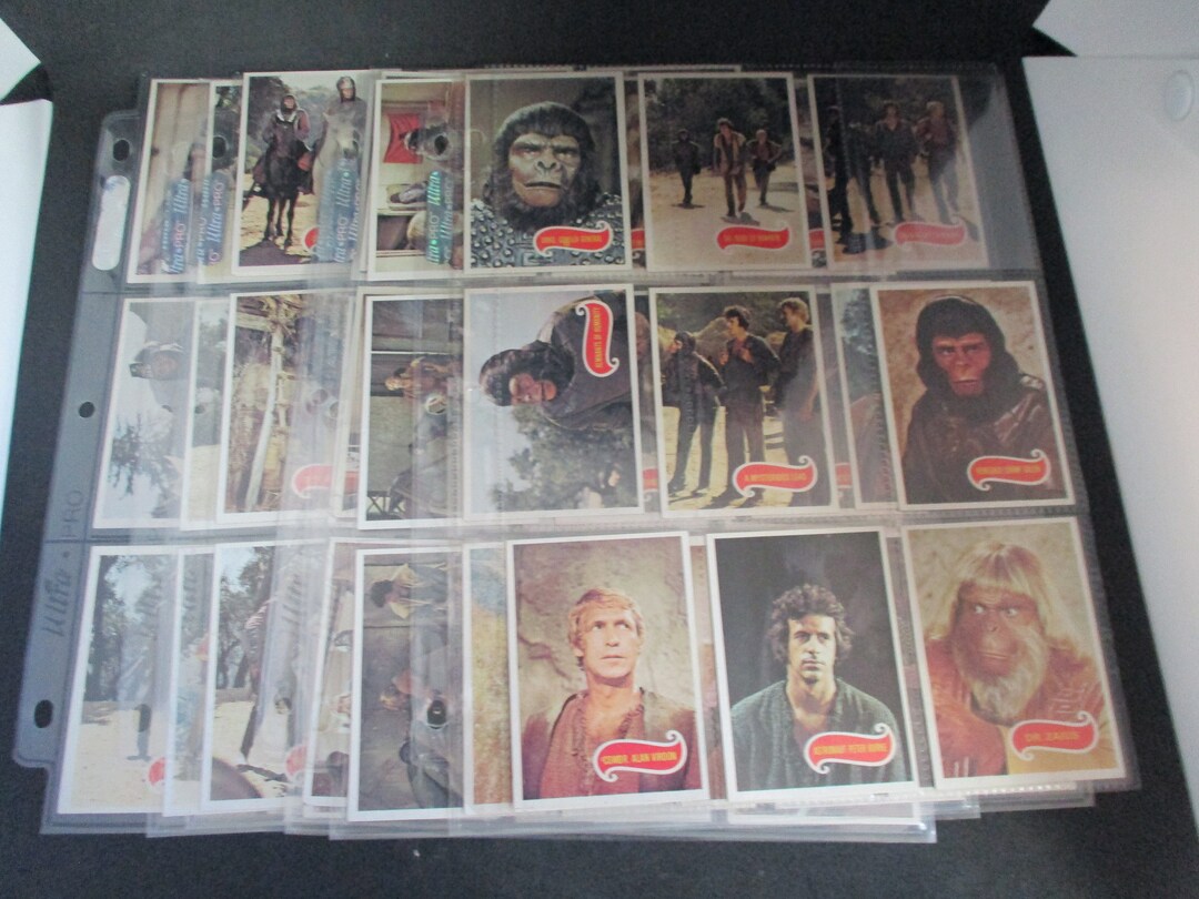 Planet Of The Apes Trading Cards Planet of the Apes Trading Cards (1967) - Etsy