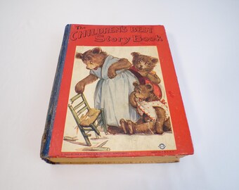 1922 Saalfield Publishing "The Children's Best Story Book"