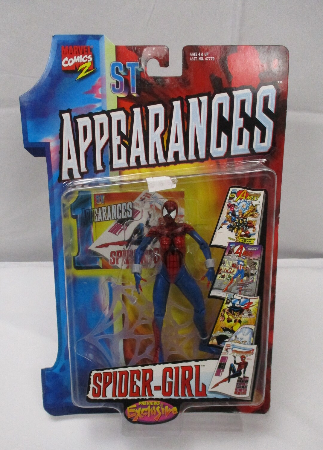 1999 Toy Biz Marvels 1st Appearance Spider Girl Action Figure Etsy