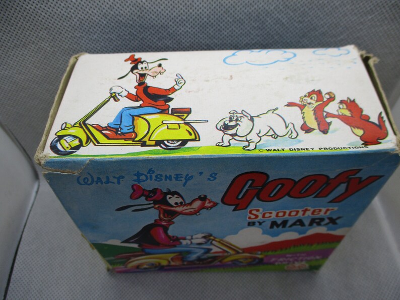 Marx Goofy Scooter With Friction Drive Etsy