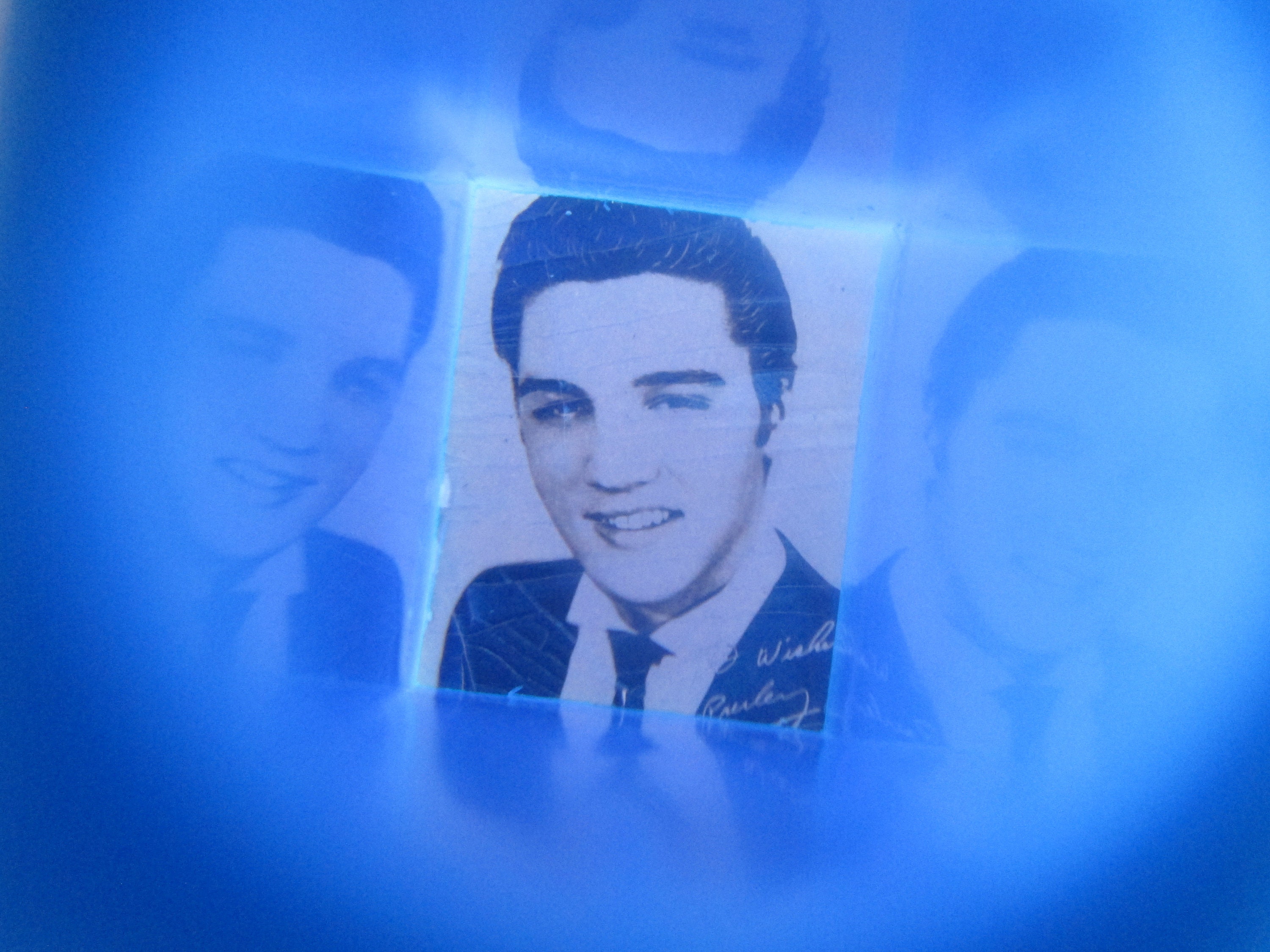 1950s Plastichrome Peek Postcard of Elvis Presley - Etsy