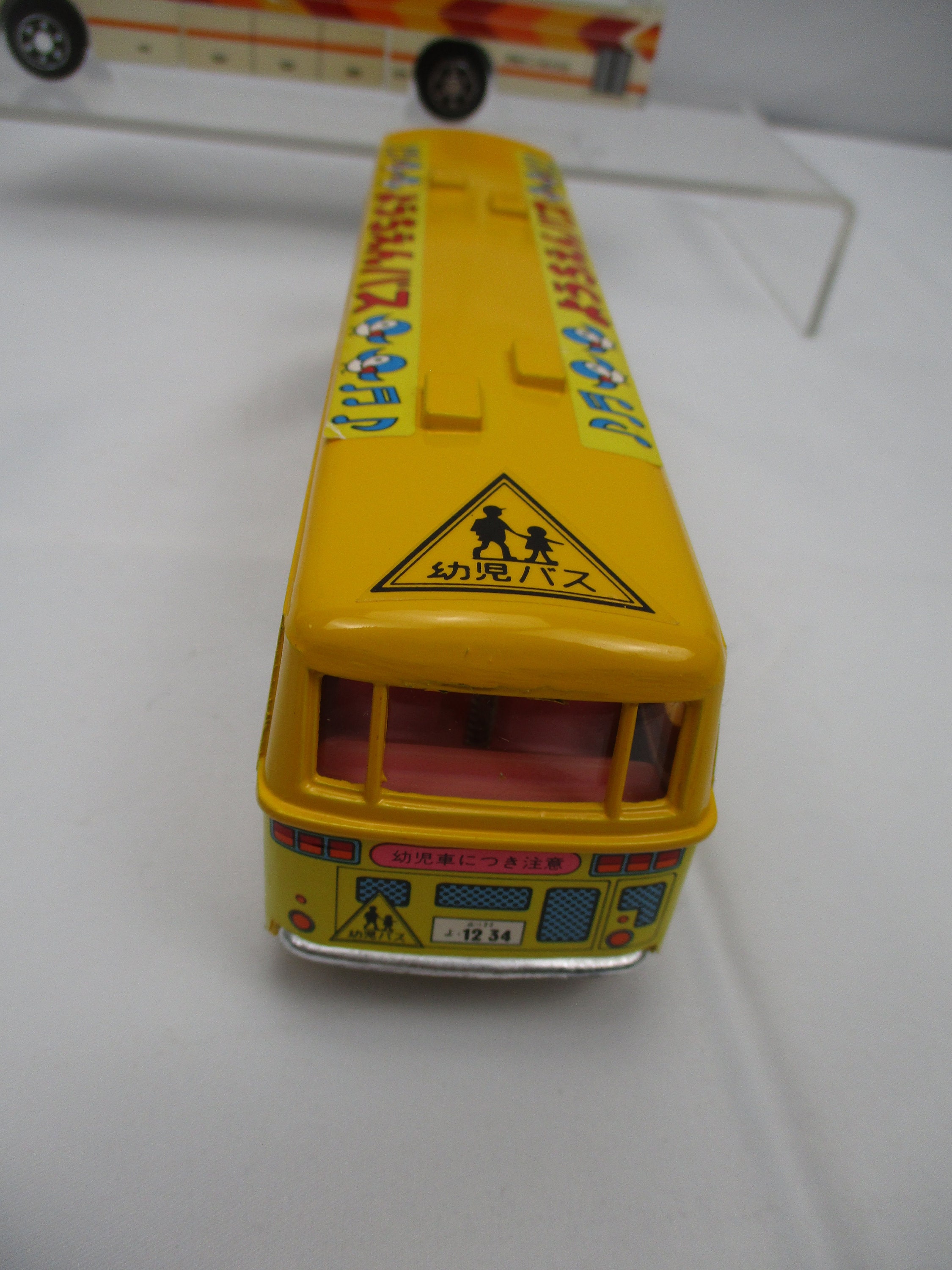 2 - 1980s Yonezawa Toys Diapet Mitsubishi Fuso Buses (made in