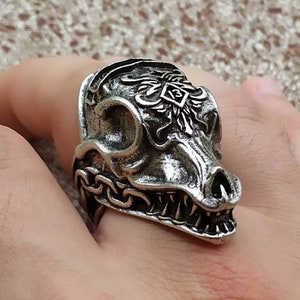 Days Gone Ring Deacon St. John Mongrels Morior Invictus Zinc Signet Ring Very Beautiful Handmade Finish