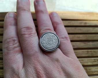 Eldorado the City of Gold Handmade Round Signet Ring