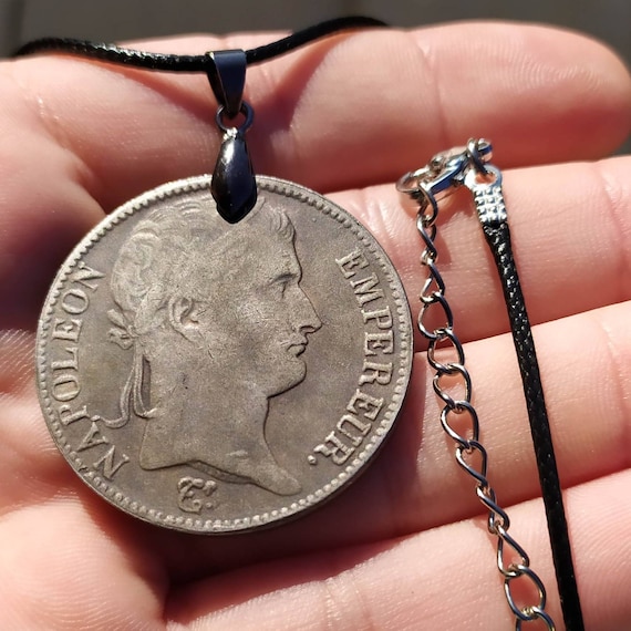 Napoleon empereur coin clearance necklace