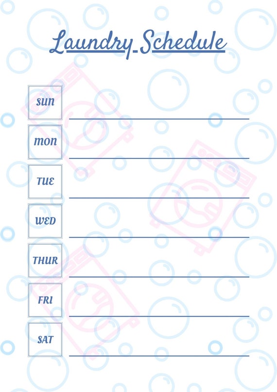 printable-laundry-schedule-laundry-template-laundry-days-etsy