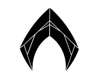 Aquaman Symbol Etsy