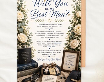 Will You Be My Best Man Card Printable Christian Best Man Proposal Card Best Man Ask Card Faith Groomsman Wedding Proposal Card Download