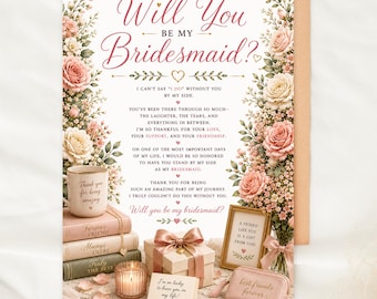 Will You Be My Bridesmaid Card Printable Christian Bridesmaid Proposal Card Bridesmaid Ask Card Faith Bridesmaid Gift Wedding Proposal Card