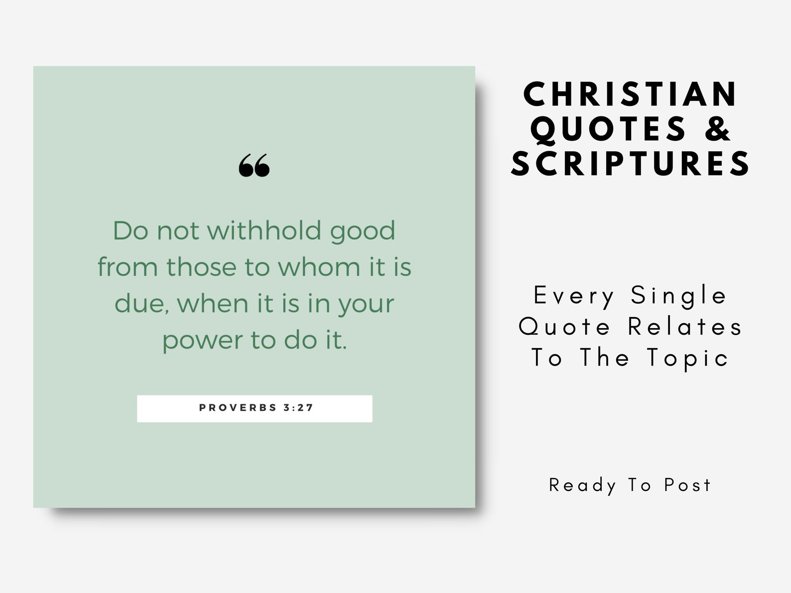 Christian Quotes and Scriptures for Social Media, Bible Verses and ...