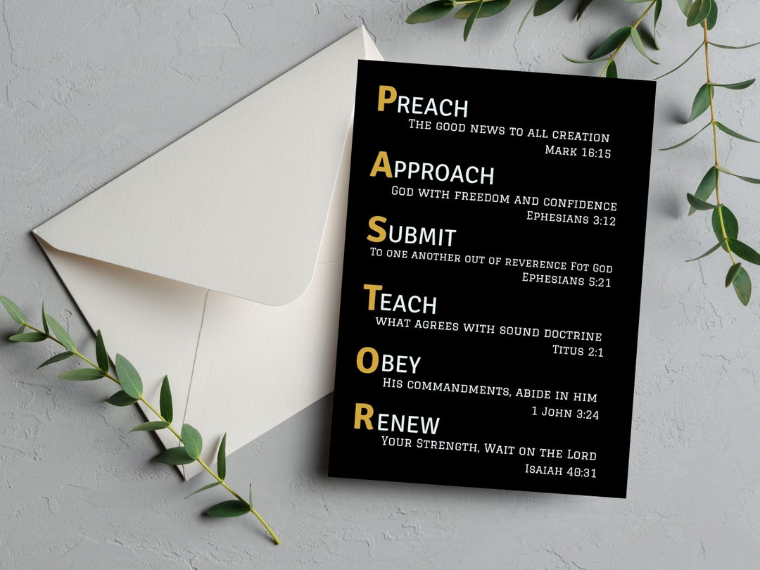 Pastor Appreciation Gift Printable Pastor Appreciation Card the Perfect Greeting Card to ...