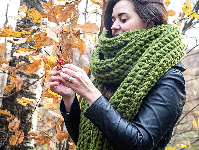 Long Scarf Pattern Oversized Scarf Extra Long Scarf Crochet Etsy