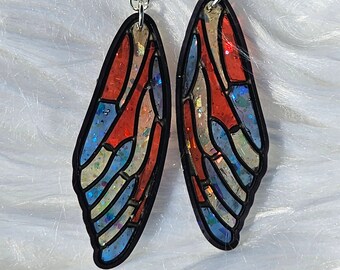 Large Butterfly Earrings