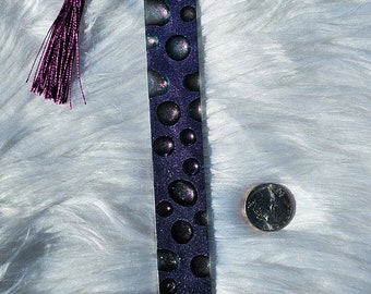 Large Bookmark Plum Water Drop