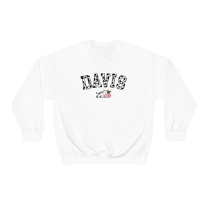 Davis Cowprint Sweatshirt | Unisex Heavy Blend Crewneck | UC Davis ...