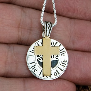 Kabbalah tree of life necklace Family protection Tree of life pendant sterling silver Family tree necklace
