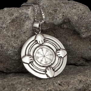 Bescherming ketting amulet Seal of Solomon ketting Geld attractie Business en succes spreuk Geld amulet