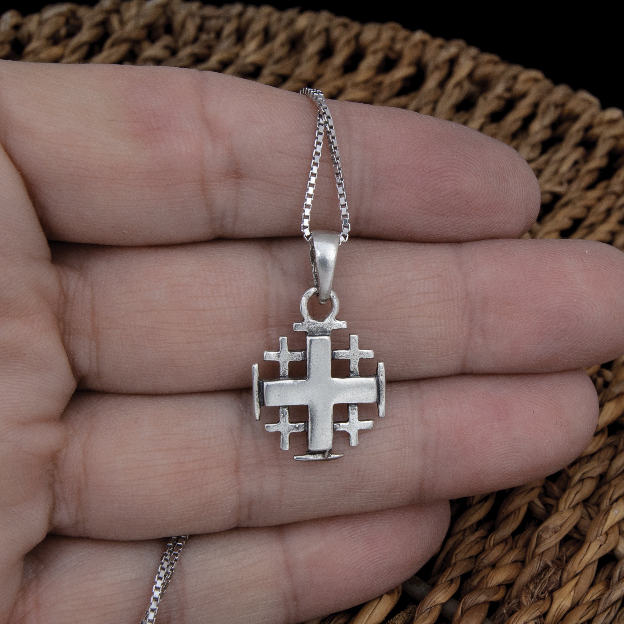 Jerusalem cross in 14ky gold — Vintage Jewelers & Gifts, LLC.