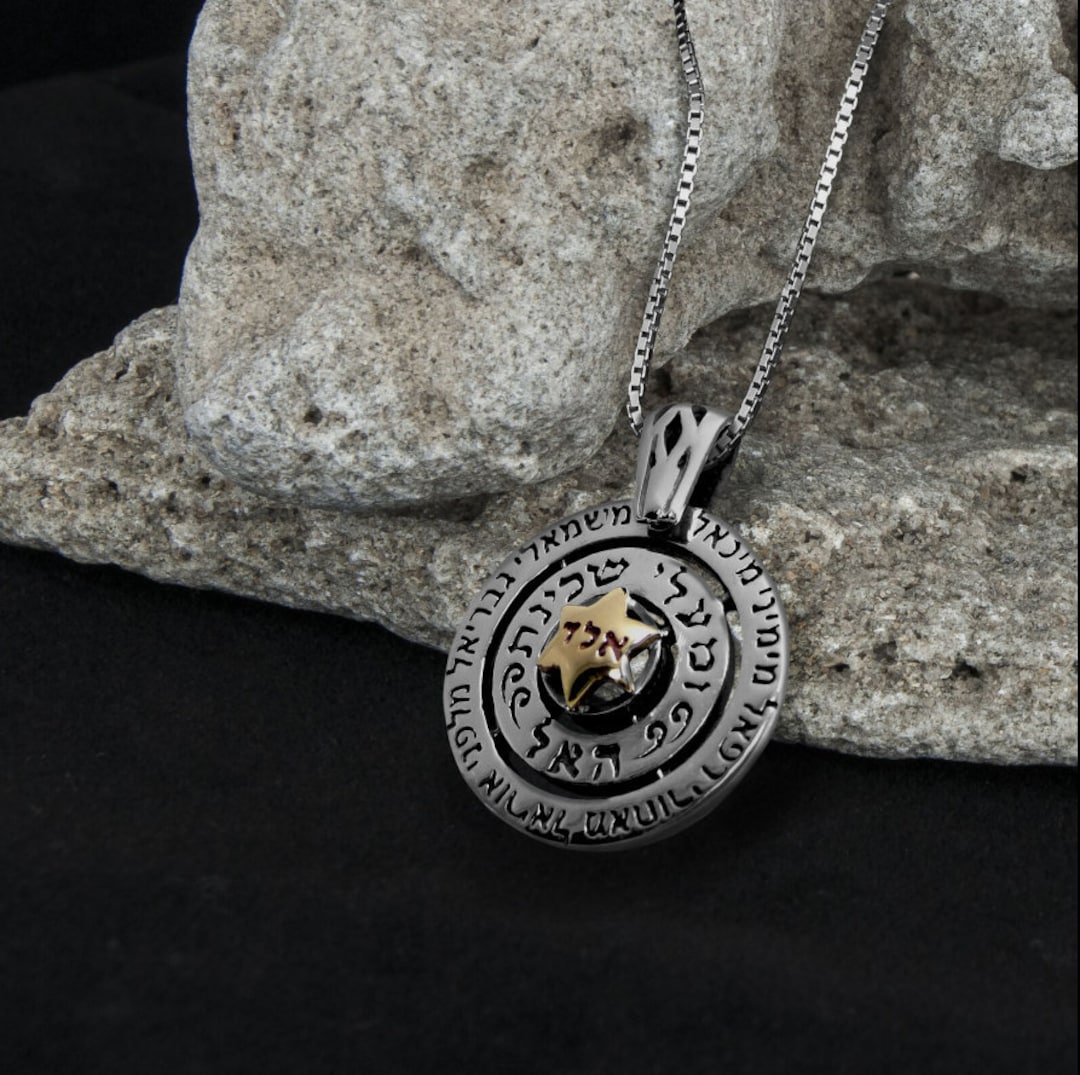 Amuletos De Proteccion Y Para Buena Suerte Contra La Brujeria Medallon  Colgante