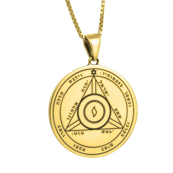 Símbolo Sello De SalomÃ³n Significado Medalla Sello Salomon