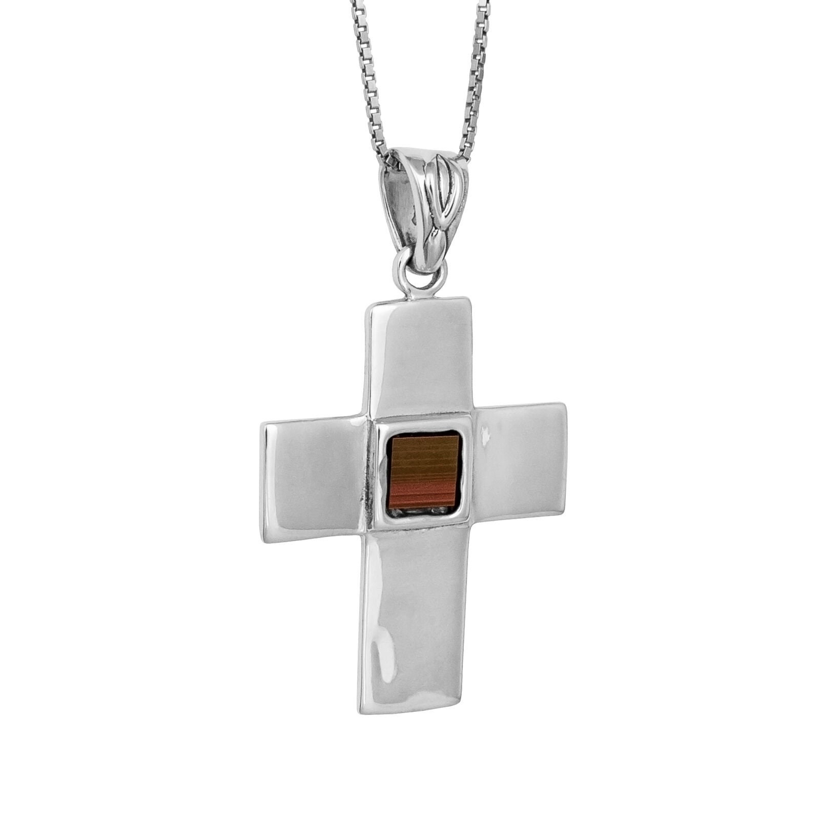 Large Cross Necklace Women Silver Pectoral Cross Orthodox Etsy