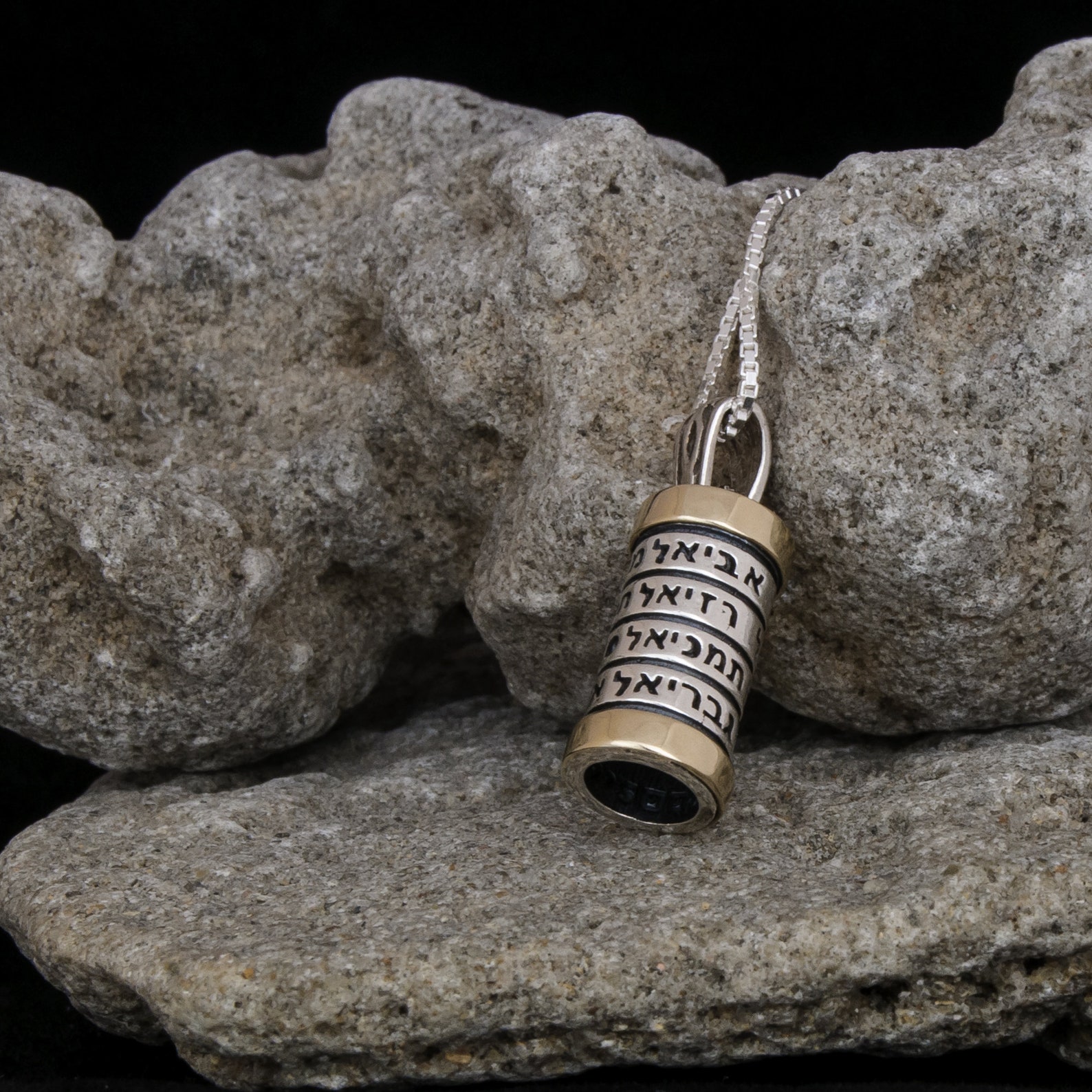 Mezuzah necklace for men Mezuzah pendant Kabbalah jewelry for Etsy