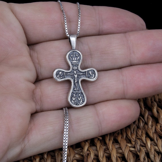 Stainless Steel Orthodox Cross Necklace | Xenos