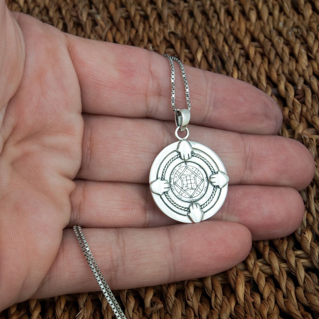 Sterling Silver Love Attraction Relationship Crush Amulet Talisman Key ...