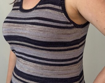 Wzór na robótkę na drutach topu Summer Breeze