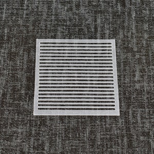 Small Lines/Stripes - Reusable Pattern Stencil - High Quality Strong 350 Microns