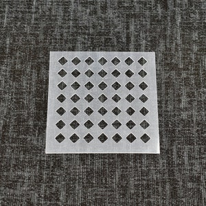 Diamond - Design 1 - Reusable Pattern Stencil - High Quality Strong 350 Microns