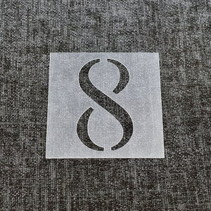 Number 8 - Reusable Number Stencil - High Quality Strong 350 Microns
