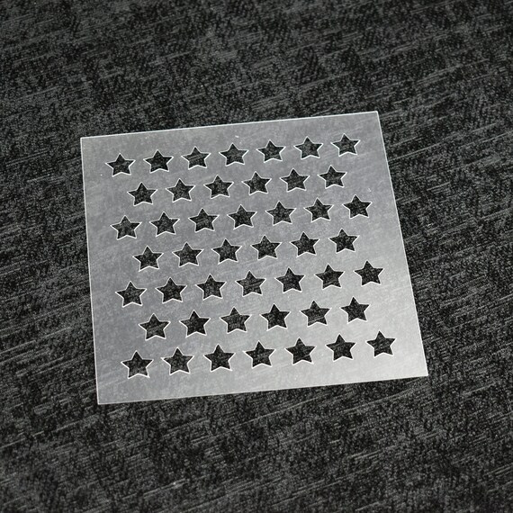 Star Pattern 2 Stencil Reusable Stencil for Floors Walls - Etsy