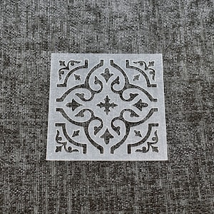 Reusable Strong Tile Stencil. High Quality Strong 350 Micron Stencils. (TILE_STEN01)