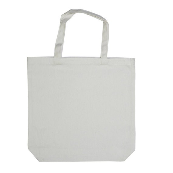 White Canvas Tote Bags For Crafts