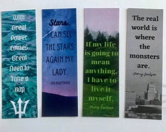 Percy Jackson and the Olympians Bookmark Set -PJO- Rick Riordan