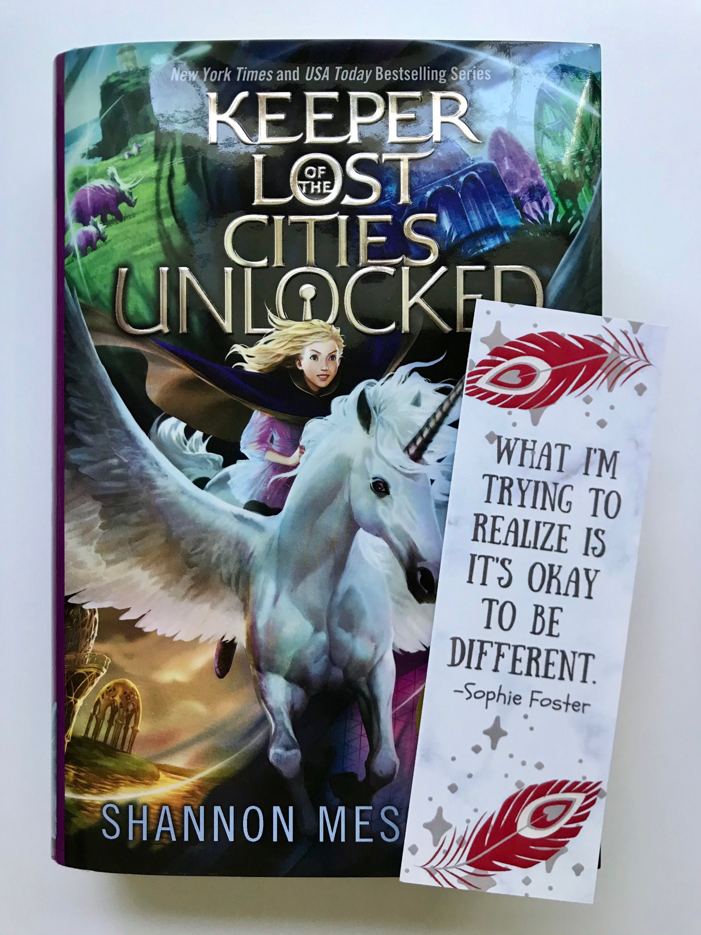 Keeper of The Lost Cities Character Bookmark Set KOTLC Etsy